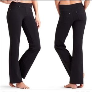 Athleta Pants Soft Betonna Pull On Classic Black